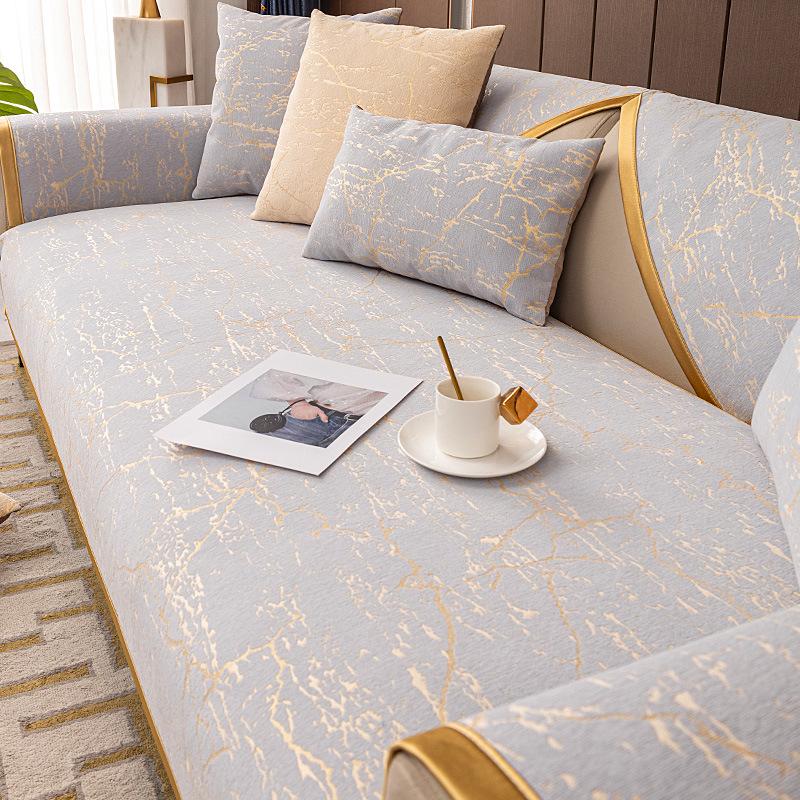 Factory Direct Sales Nordic Light Luxury Sofa Seat Cushion Four Seasons Universal Non-Slip Sofa Cover Living Room Sofa Cover