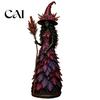 Decorative Figurines for Fireplace Autumn Witch Figurine, Halloween Statue, Fall Tabletop Decor, Shelf Decoration Rustic Home Ornaments Mantel