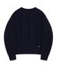 LEE Women'S Bold Cable Knit Navy