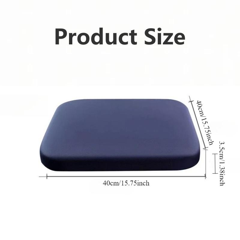 Memory Foam Seat Cushion Slow Rebound Support Ergonomic for Car Office and Student Seat Cushion Prolonged Sitting God Tool