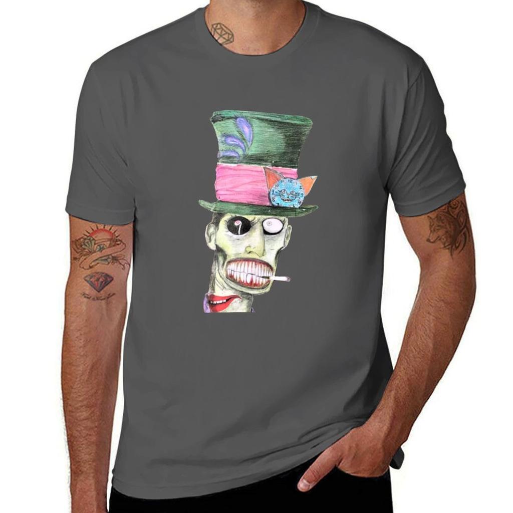 Worm Hatter Mash Tshirt Comfortable Workout Short Sleeve Shirt