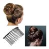 20-Tooth Black Hair Comb, Hair Accessories, Hair Comb Parts, 10-Piece Set, Wire Comb, DIY, Stray Hair Clips, Invisible Bang Comb, Hairpin Parts,