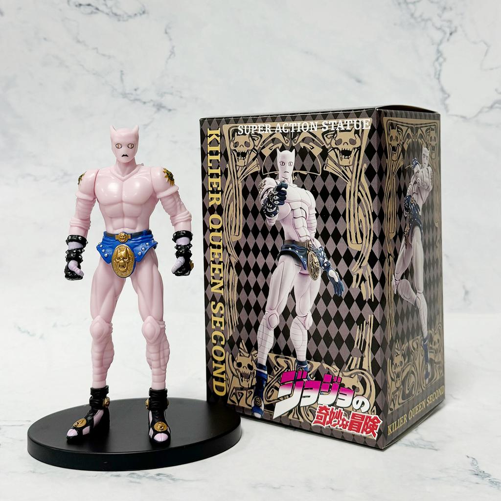 18cm JoJo's Bizarre Adventure JoJos Killer Queen Dio Rohan Kishibe Jonathan Kujo Jotaro Jolyne Cujoh Action Figure Toys Gift