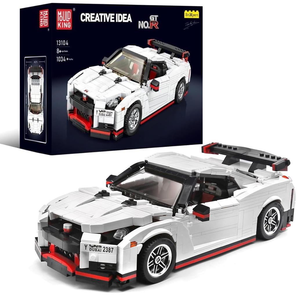 MOULD KING 13104 Technical Car Building Block The MOC-20518 Sport Racing Car Model Assembly Car Brick New Kids Christmas Gift