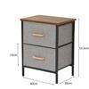 2026 Fabric Drawer Cabinet, Bedroom Nightstand, Living Room Storage Cabinet, Home Furniture Organizer, Floor Storage Cabinet