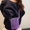 Fashionable PVC Messenger Bag Transparent Shoulder Bag Waterproof Square Bag Handbag Phone Bag Women Lipstick Key Storage Bag