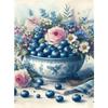 Diamond Painting Fruit Flower Cross Stitch Embroidery Kitchen Landscape Mosaic Round Drill Picture Of Rhinestones Gift
