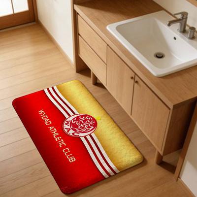 Wydad Athletic Club Floor Mat Retro Multiple Choice Living Room Kitchen Rug Non-Slip Modern Home Decor