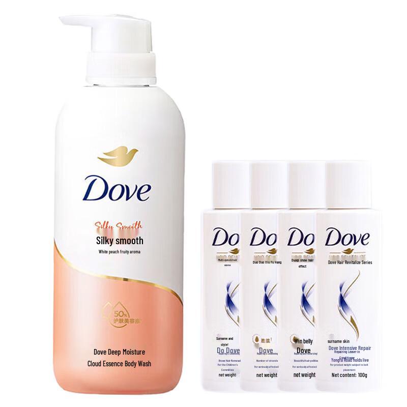 

Dove White Peach Body Wash with Essence Set