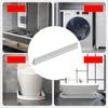 Shower or Sink Threshold Collapsible Shower for Bath Silicone Barrier Water