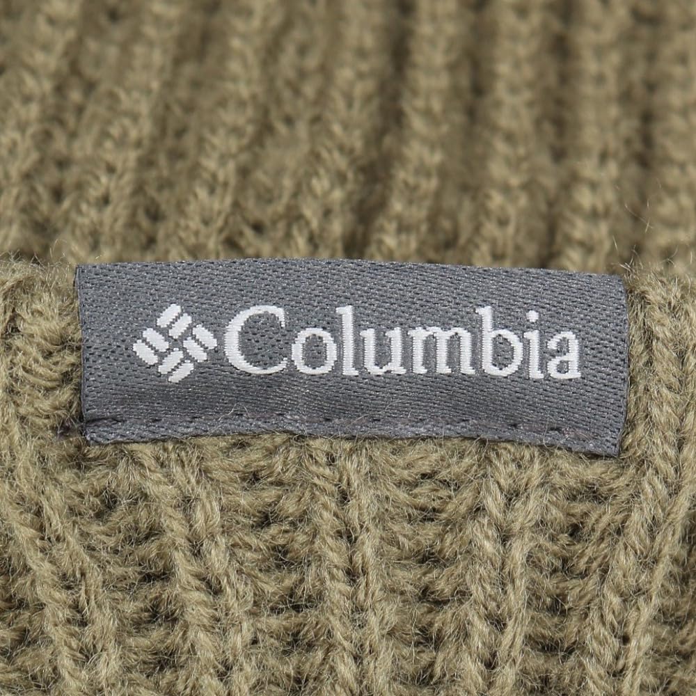 Columbia Split Range Knit Cap, PU5741 302 (Olive/F/Men's), for Trekking and Mountaineering