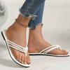 Fashion Women's Sandals Summer 2024 Flats Shoes For Women Flip Flops Summer Slippers With Flat Sandals Women Trend Beach Zapatos Mujeres