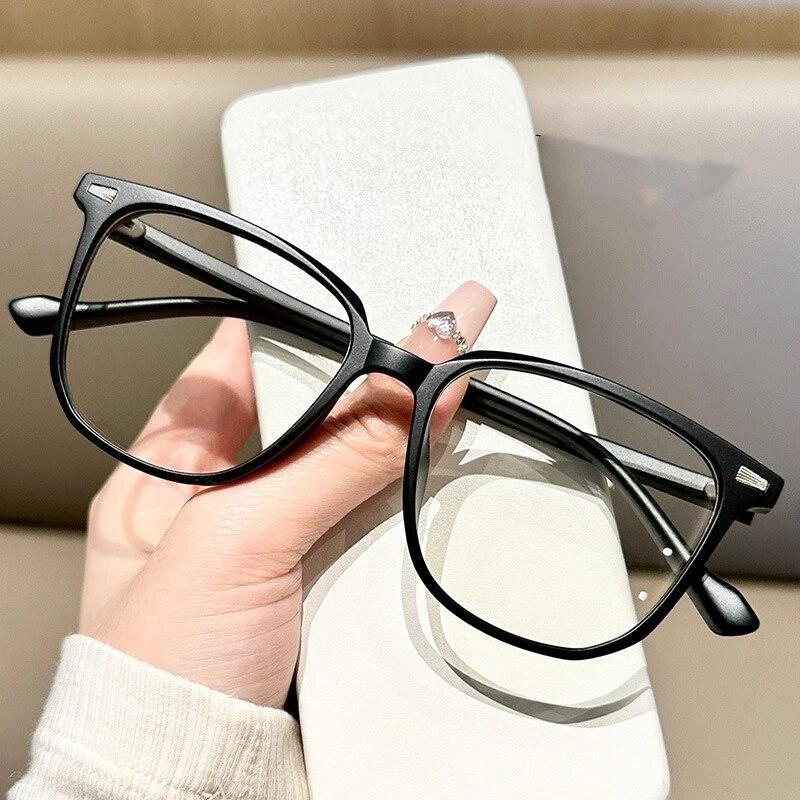 Ochelari de vedere cu blocare a luminii albastre pentru femei Ochelari cu rame pătrate pentru miopie Ochelari retro prescripți ochelari unisex pentru dioptrie aproape
