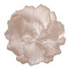 Tappetino da Tavola in PVC da 38cm Tappetino da Tavola Fiore di Loto Metallico Impermeabile Resistente al Calore Antiscivolo Per Tavolo da Pranzo Decorazione Festa di Matrimonio