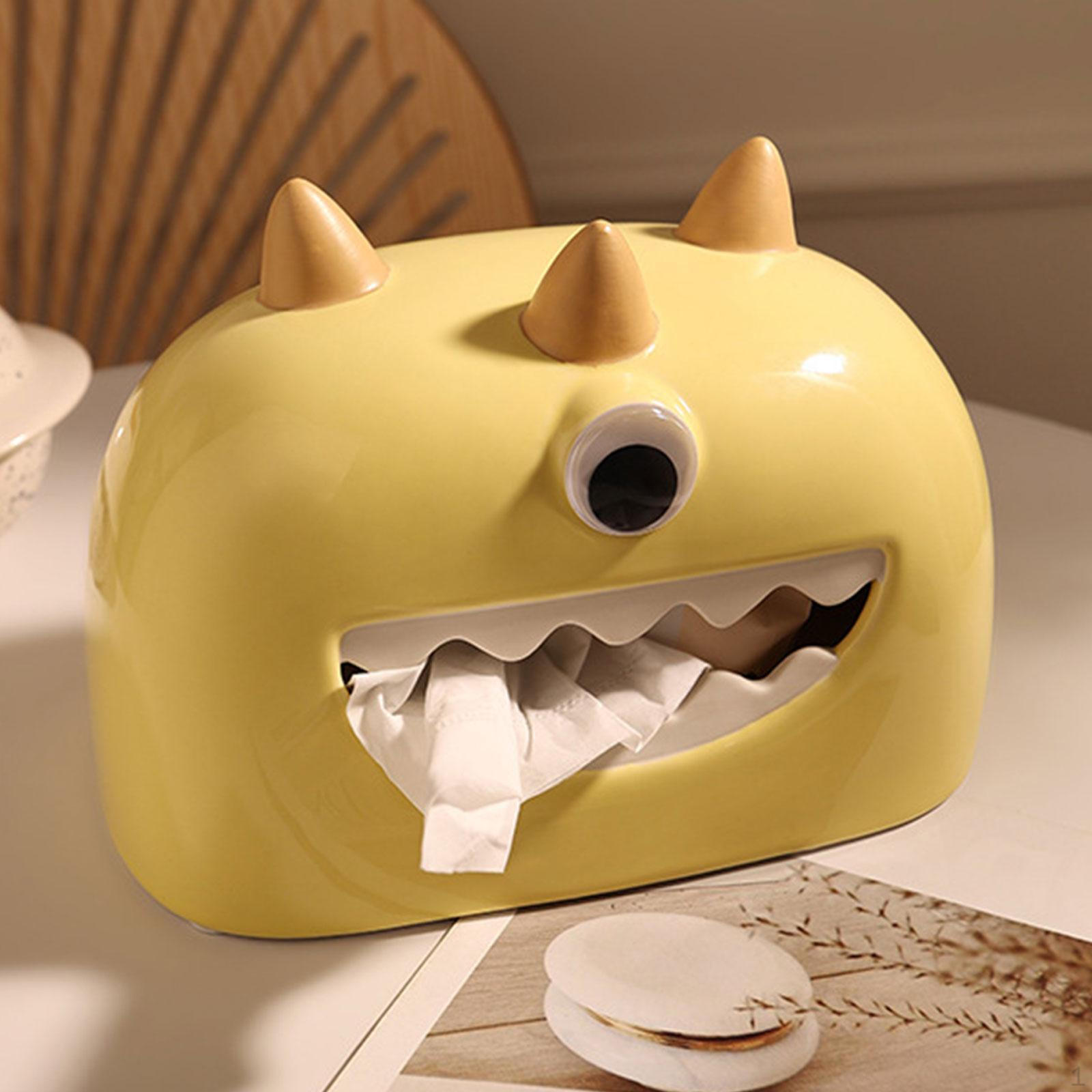

Ceramic Facial Tissue Box зелений