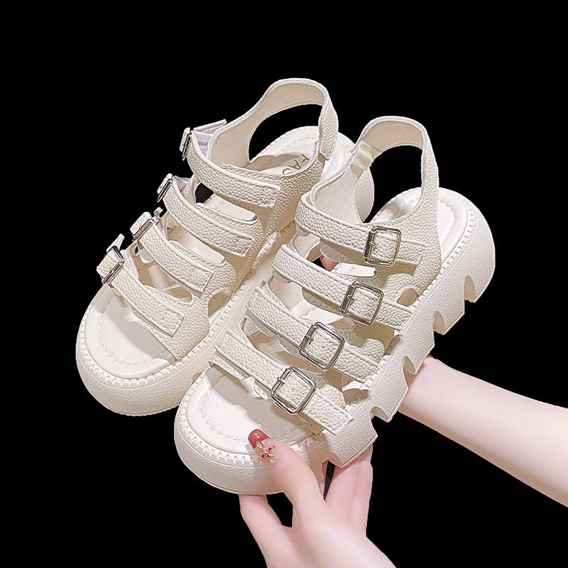 Thick Bottom Women's Heel Wedding Sandals