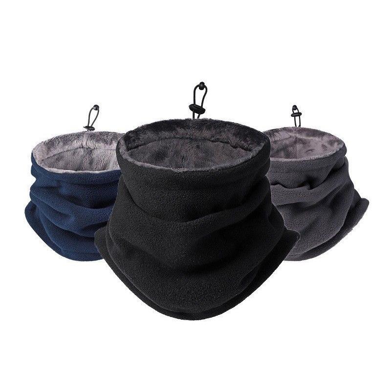 Winter MotorcycleWarm Mask Men Women Fleece Neck Outdoor Warmer Windproof Scarf Camping Hiking Balaclava Cycling Face Mask