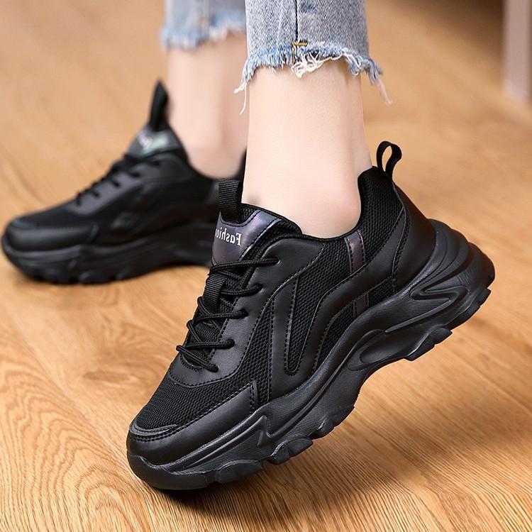 Spring New Platform Dad Shoes Muffin Heel Heel Heightening Casual Shoes Youth Sweet Sneakers