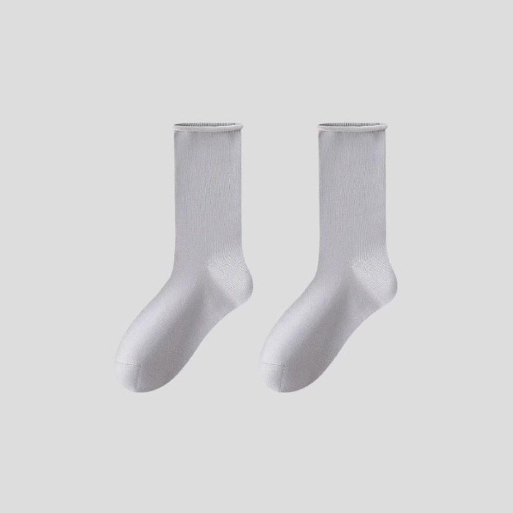 1 Pair Calf Socks Soft Breathable Slouch Socks Versatile Tube Socks  For Women