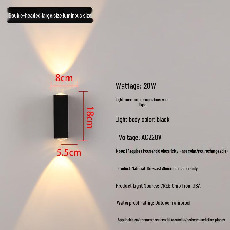 LED Corridor Wall Washer Light