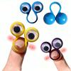 20PCS Globes oculaires en plastique amusants Bague au doigt Cadeaux de fête Cadeaux de Noël Anniversaire Prix scolaires Récompenses de classe pour adolescents Enfants