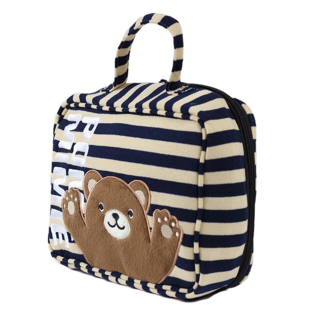 

POM MIMIE Deodorizing Diaper POM Stripe & Pouch/Travel Pouch,