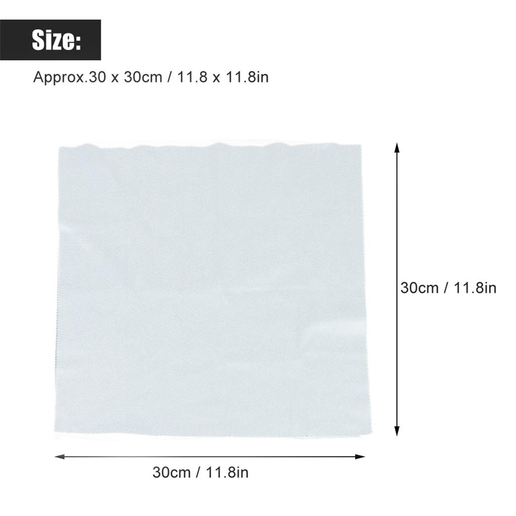 Watch Cleaning Polishing Cloth Wipe Watch Repair Tool for Watch Makers (Blue)