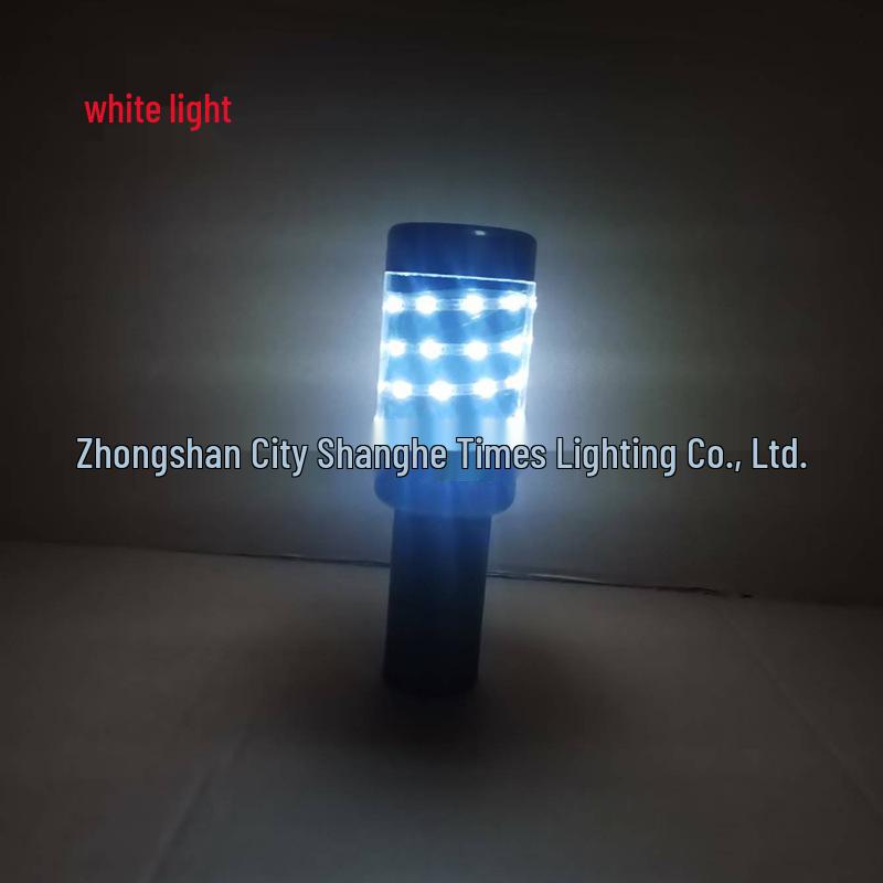 Rechargeable LED Strobe Stick for KTV & Parties - Handheld Flashing Light for Pouring Wine & Champagne Atmosphere.