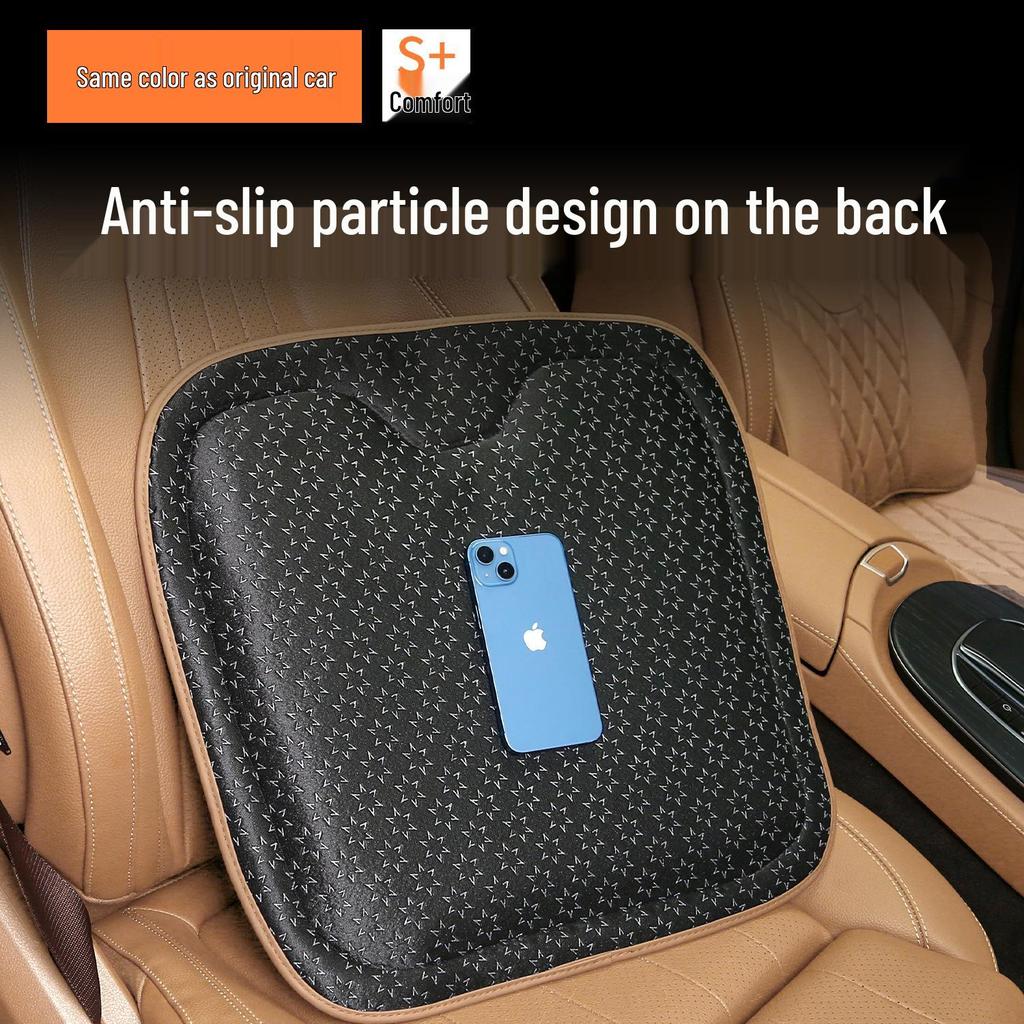 Leopard 5/8 Car Headrest & Lumbar Support Cushion - Neck Protection & Breathable Comfort for All Seasons