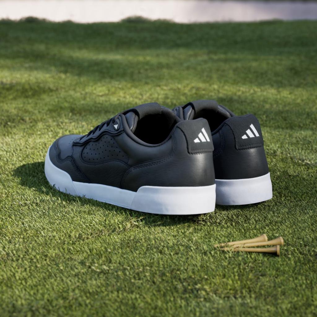 adidas Golf Retrocross 25 IH9978 Men's Performance Sports Shoes Core Black / Cloud White / Gum