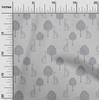 oneOone Cotton Flex Fabric Tree & Giraffe Block Printed Craft Fabric BTY 40 Inch