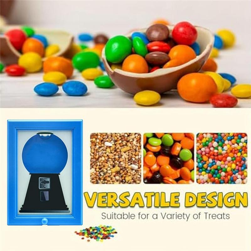 Praktischer Candy Frame - Vintage Süßigkeiten-Spender, Mini Wandmontage Kaugummiautomat, Hängende Süßigkeiten-Maschine Kunst, An die Wand hängen