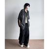 Summer Clothing Men'S Retro Casual Shirt Student Loose Niche Design Fun New Men'S Top For Outdoor Wear