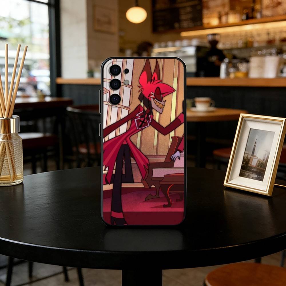 

Alastor Phone Case Black Silicone Soft For Samsung S25,S24,S21,S22,S23,S30,Ultra,S20,Plus,Fe,Lite Samsung S22plus5G