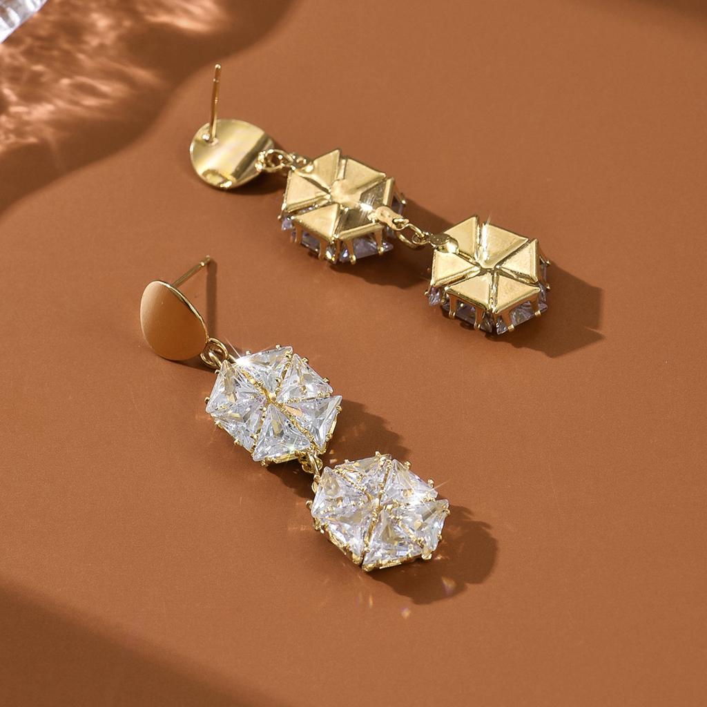 2PC Women's Fashion Design Earrings Jewelry Accessories Suitable for Date, Party, Festival Gifts
