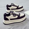 Spring New Women's Shoes Versatile Sports Dad Shoes Thick Baseplate Shoes Ins Spring and Autumn