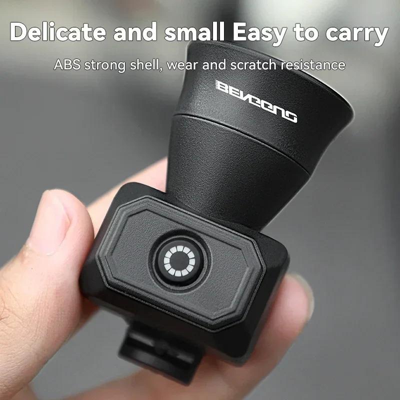 120dB Mini Bicycle Horn Battery Powered Waterproof Electronic Bike Bell Horn Mountain Bike Riding Travel Equipment Accessories