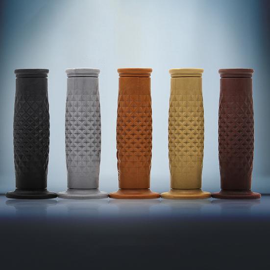 1 para 22mm retro uchwyty na motocykl uchwyty na kierownicę akcesoria motocyklowe