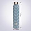 Stainless Steel Water Bottle 1 Litre Pack of 2 Leakproof Office Fridge Gym Dance Travel School Home Refrigerator