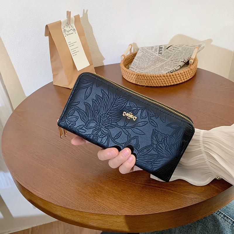 

Женский кошелек ins женский маленький кошелек женский высококлассный длинный кошелек кошелек для мелочи кошелек-клатч на молнии