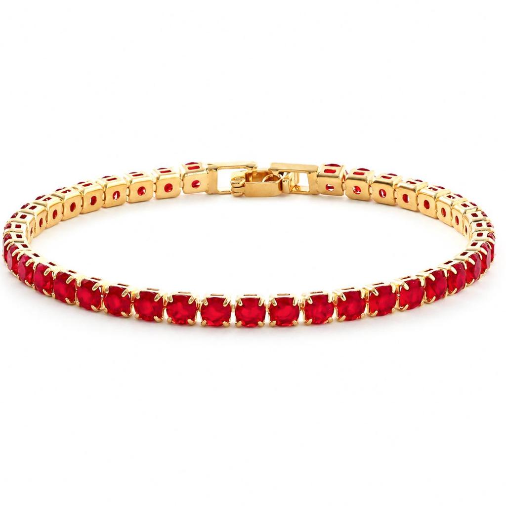 Women's High-End Zircon Crystal Bracelet - Elegant Fashion Accessory