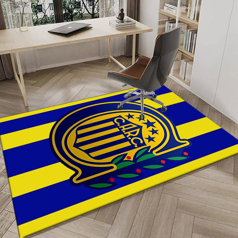 Rosario Central Crest Area Rug for Office, Chair Rug, Decorative Carpet Livingroom Mat, Large Size Fan gifts Christmas gifts
