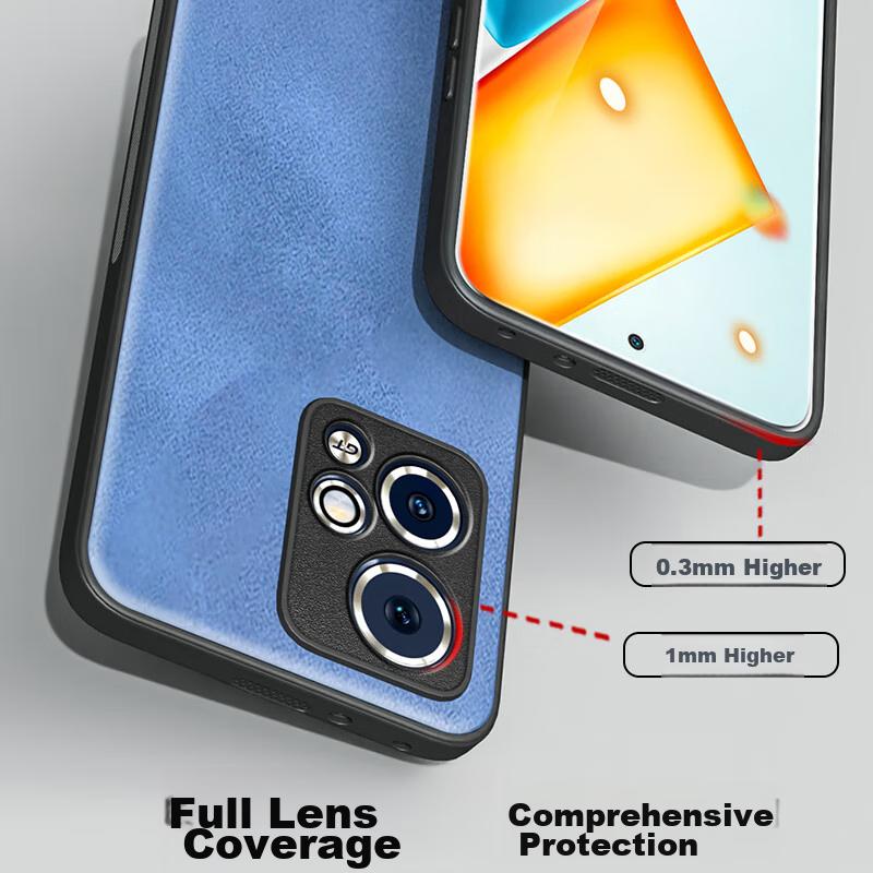 Phone Case for Honor 90 GT, Honor 90 GT Protective Cover, Upgraded Skin-Like Matte Lens Full Protection, Personalized Silicone - Smoke Gray