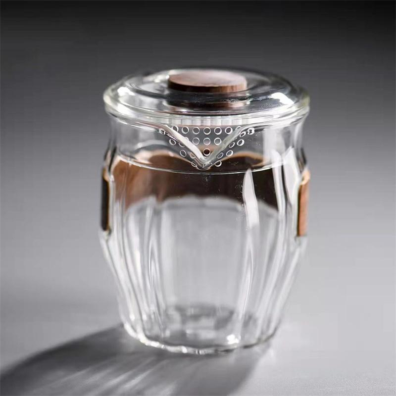 

260ml Scald Holder Glass Teapot Office Pu Erh Longjing Teapot Portable Filter Teapot Simple Home Tea Ceremony Accessories чистый