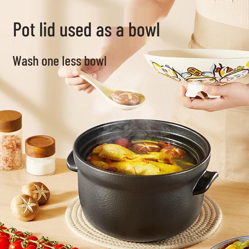 COOKER KING Japanese Style Ceramic Stew Pot