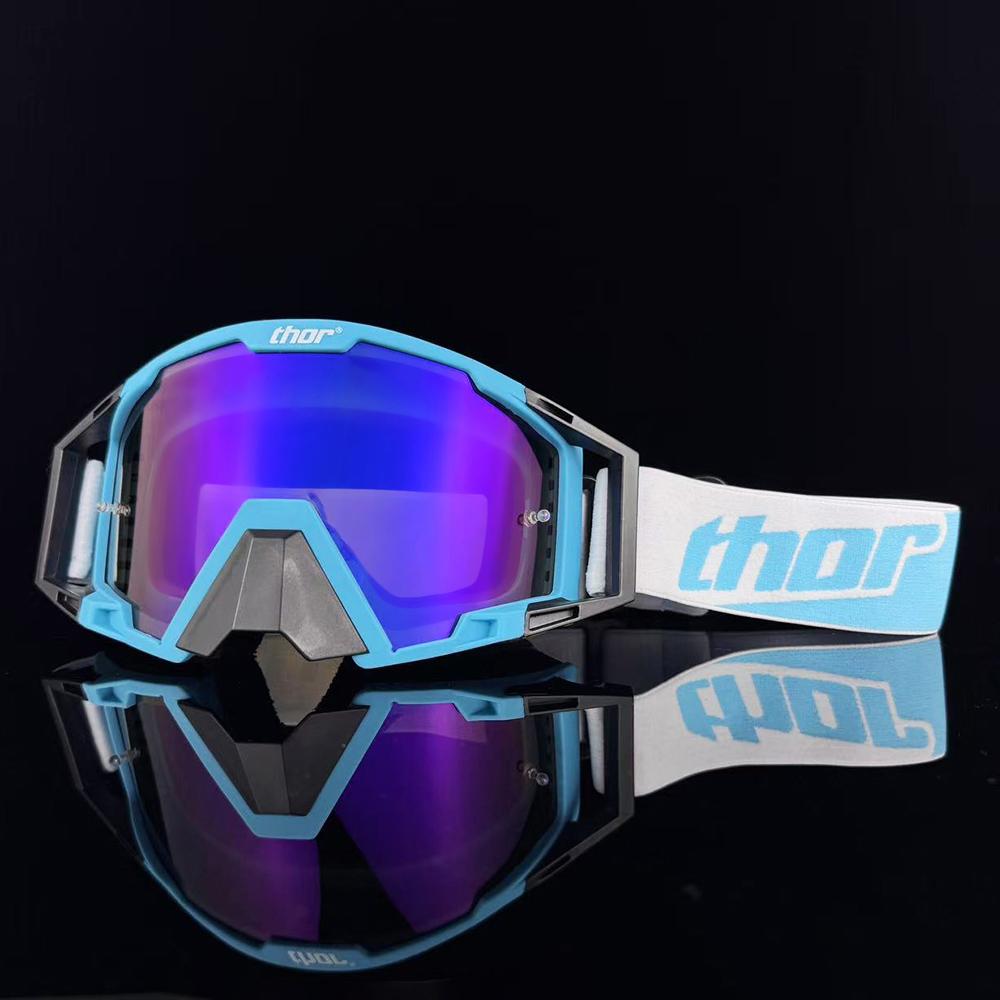 Newest Motocross Goggles Motorcycle Glasses Off-road Sunglasses For Man MX ATV Mask Windproof Protection Cycling Racing Goggles