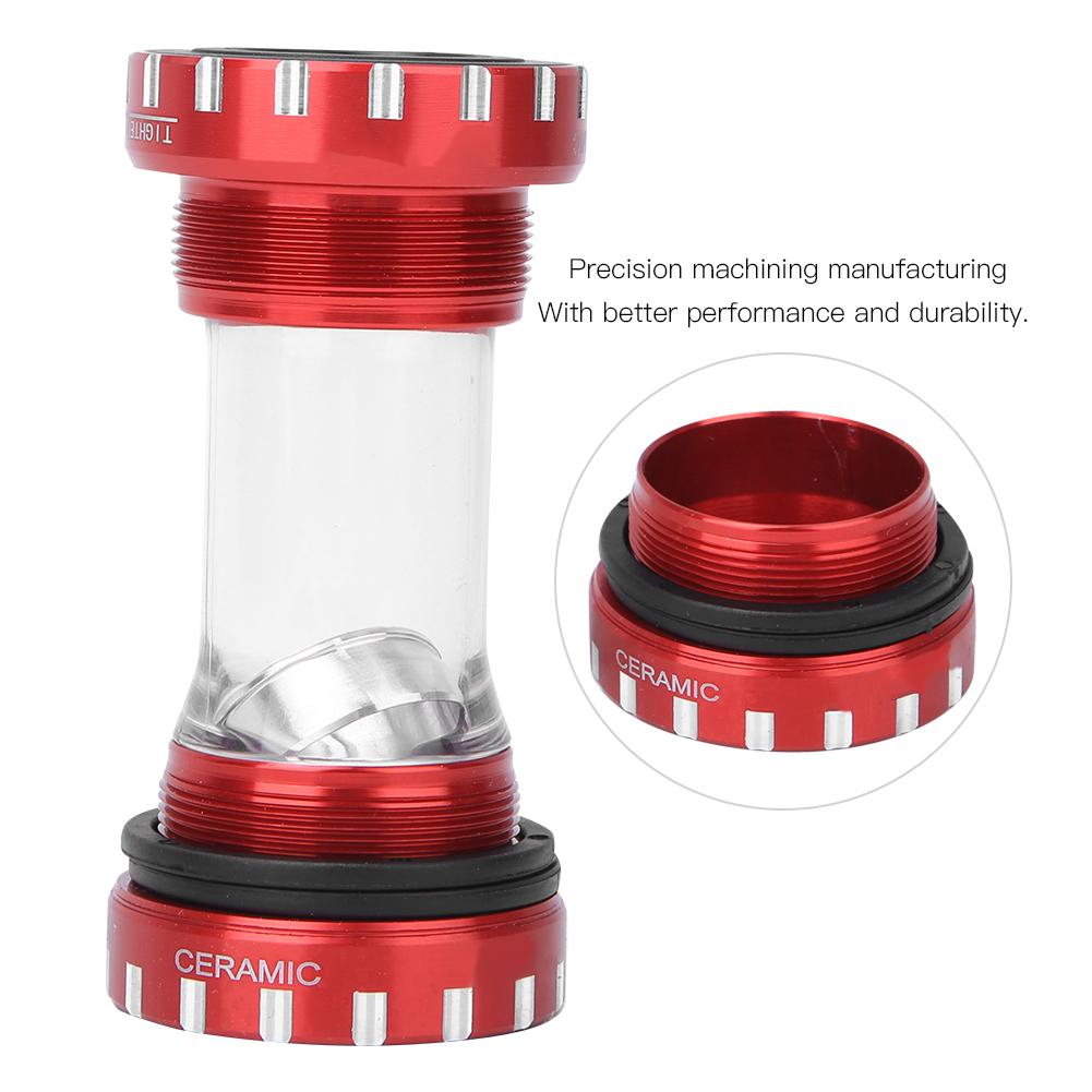 ZTTO Alloy Bike BB109 Ceramics Integrated Screw In Bearings Thread Bottom Bracket Bicycle