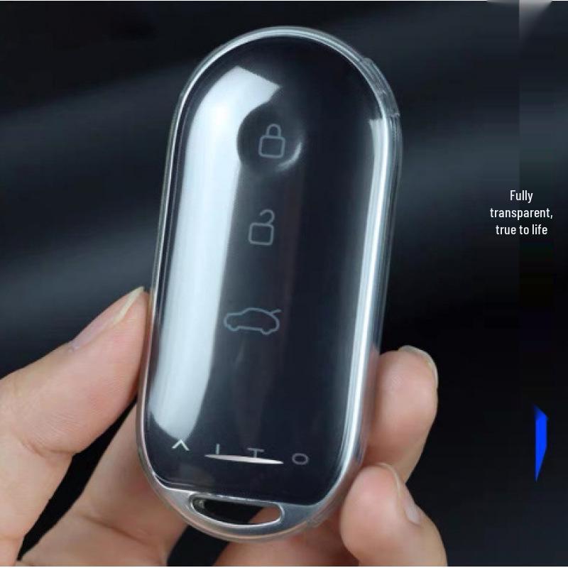 Transparent Key Case for AITO Wenjie M7, M9, M5, M8 & Zhi Jie R7, S7