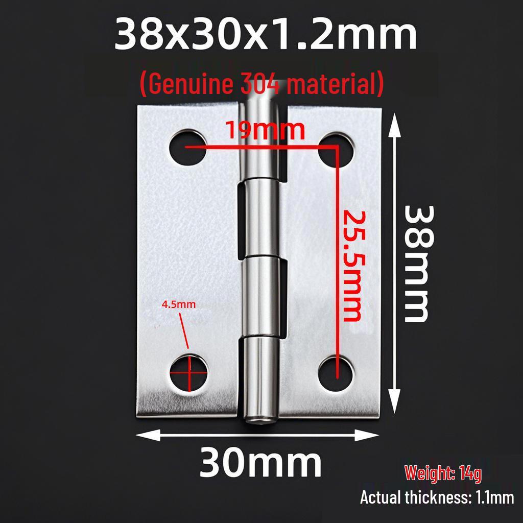 Stainless Steel Folding Casement Hinge for Doors, Windows, Wooden Boxes & Luggage (1-4 inches)