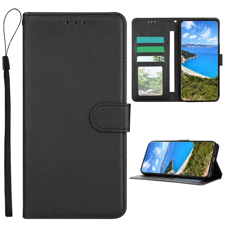 Brieftasche mit Kartenfach, Fotorahmen, Ständer, magnetischer Klapphülle aus Leder für Samsung Galaxy A06 A16 A26 A36 A56, stoßfest